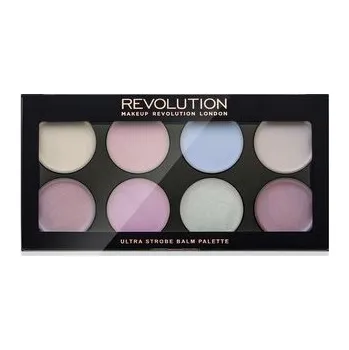 Rozjasňovač Makeup Revolution Ultra Strobe Balm Palette rozjasňovač 12 g