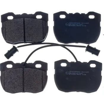 Brzdová destička Sada brzdových destiček, kotoučová brzda DENCKERMANN B111445