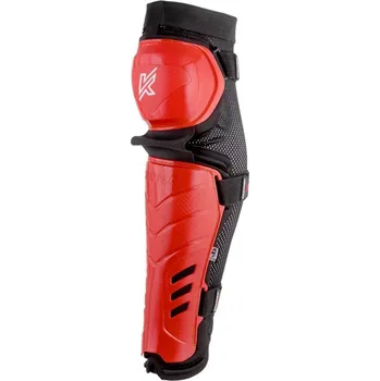Hokejbalové holeně Knapper AK7 Pro, červená, 14" Knapper