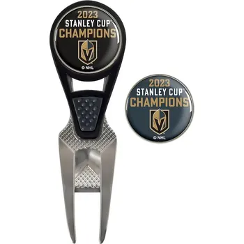 Golfový set Fanatics Golfový set Vegas Golden Knights NHL 2023 Stanley Cup Champions CVX Repair Tool & Ball Marker Set