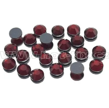 hot-fix kameny broušené barva 102/N Siam tmavý /tmavě červená, velikost SS30, balení 144ks, 720ks, 1440ks brusy - barva: hot-fix skleněné broušené barva 102/N Siam tmavý /tmavě červená, kameny - velikost: velikost SS30, kameny - balení grs: balení 144 kus