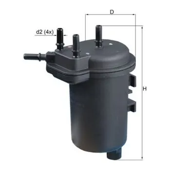 Palivový filtr Palivový filtr KNECHT KL 432