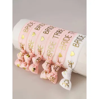 Party dekorace Náramky na rozlučku se svobodou 6+1ks