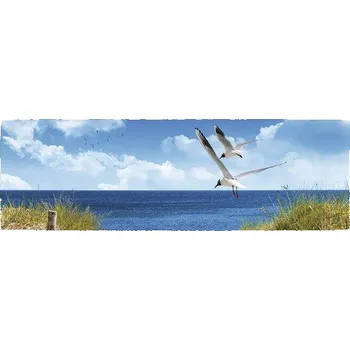 Obklad Koupelnová zádní stěna mySPOTTI aqua North Sea 140x45 cm