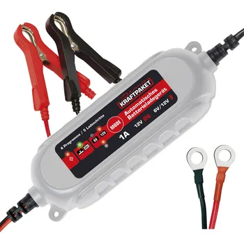 Nabíječka autobaterie Eufab Automatická nabíječka autobaterií Dino KRAFTPAKET 136315 | 6V, 12V | 1 A, 1 A