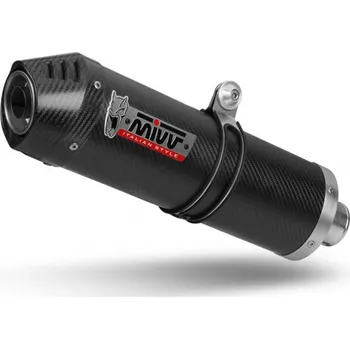 Výfuk pro motocykl Výfuk kompletní 2x1 MIVV OVAL K.055.L3C Carbon with carbon cap