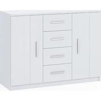 Komoda BONO b | komoda K2D4SZ | 120 cm | bílá