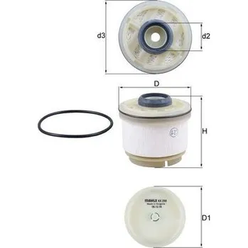 Palivový filtr Palivový filtr MAHLE KX 268D