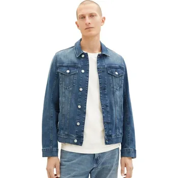 Pánská casual bunda TOM TAILOR PÁNSKÁ DENIMOVÁ BUNDA-MID STONE USED XL