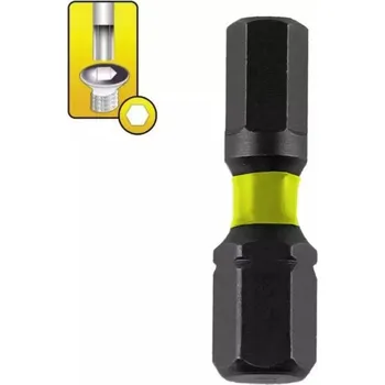 Bit Dedra 18A54H50-02 Rázové šroubovací bity Hex H5x25mm,2ks