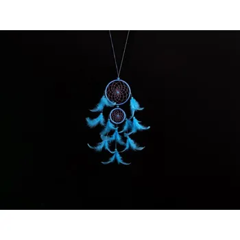 Lapač snů Střední tyrkysový lapač snů - elegantní design