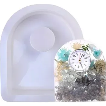 Forma na odlévání PourArt Silikonová forma Hodiny Oblouk XC0506-71 200mm