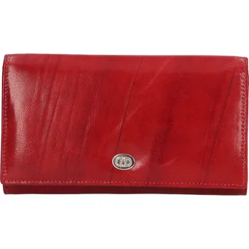 Dámská kožená peněženka DD Anekta Jabel - červená