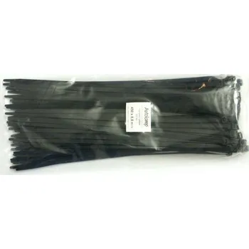 Stahovací páska stahovací pásky AUTOLAMP 450x8,8 černé / 100ks