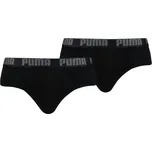 Pánské slipy Puma BASIC BRIEF (2 PCS) černé 889100-06 - S | UK 6,5 | US 8,5