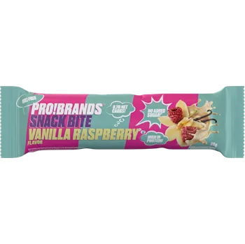 PROBRANDS SNACKBITE- vanilka/malina, 35g