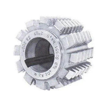 Fréza Fréza odvalovací na evolventní ozubení M4,5X20° II.bA HSSE CSN 222551