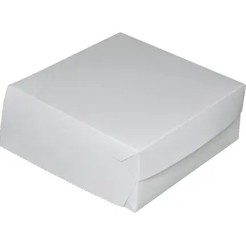 Jednorázové nádobí Krabice dortová 14x14x9cm - 50 ks