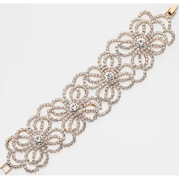 Náramek B-TOP Dámský květovaný náramek