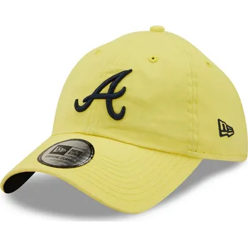 Kšiltovka Pánská kšiltovka New Era 9TWENTY MLB ESSENTIAL CASUAL CLASSIC ATLANTA BRAVES žlutá 60240628