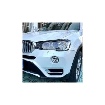 Tuning Mračítka předních světlometů BMW X3 F25 LCI -- rok výroby 2014-17 (černý lesk)