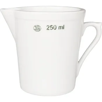 Odměrka Odměrka porcelánová s vnitřní graduací, uchem a výlevkou, Objem [ml]: 100