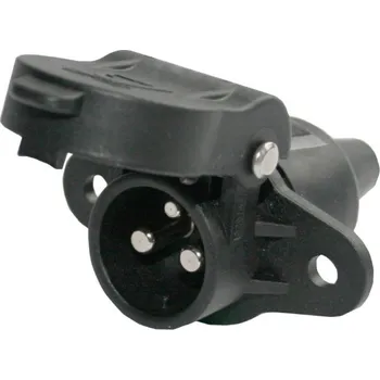 Tažné zařízení zásuvka 3P plast JAEGER opačné kontakty