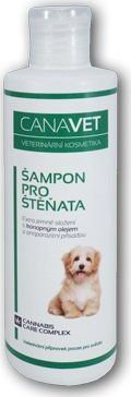 HERBAVERA CANAVET šampon pro štěňata s antipar.přísadou Canabis 250 ml