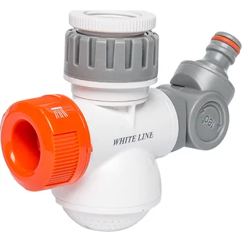 Bradas Adaptér na kohoutek se sprchou 3 funkce WHITE LINE