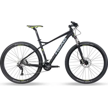 Jízdní kolo Horské kolo Head X-Rubi II black matt/green Velikost rámu: 44cm