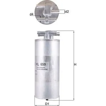 Palivový filtr Palivový filtr KNECHT KL 659
