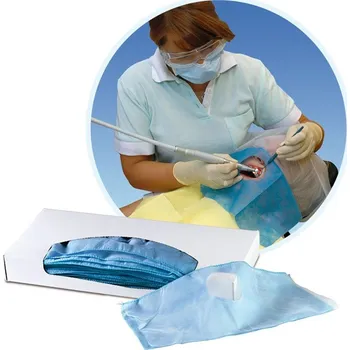 rouška Krycí obličejová rouška Face Drape, jednorázová, modrá, 50 ks