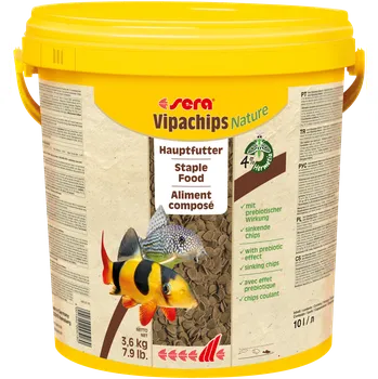 Krmivo pro rybičky Sera Vipachips Wafers 10 l (Sera vipachips Nature 10000ml 3,6 kg)