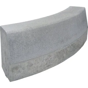 Zahradní obrubník Obrubník betonový obloukový ABO 2-15 VO R1 78 x 25 x 15 cm