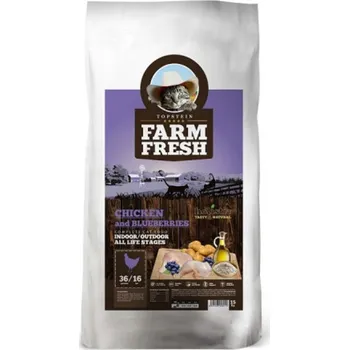 Krmivo pro kočku Farm Fresh Chicken and Blueberries Indoor/Outdoor Cat 2 kg