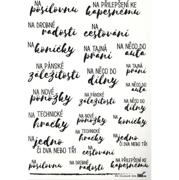 Samolepky PRO PÁNY - A5