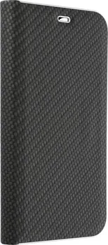 Pouzdro na mobilní telefon Luna Book Carbon pro Samsung Galaxy A51 černé