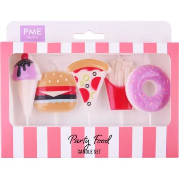 Svíčka PME Svíčky – sada 5 jídel na párty
