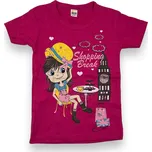 Boinc Dívčí fuchsiové tričko s krátkým rukávem SHEILA Barva: Fuchsiová, Velikost: 164