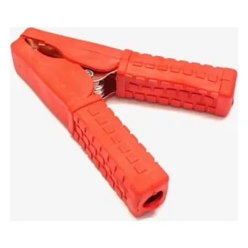 Startovací kabel kleště bateriové 100A červené 105mm