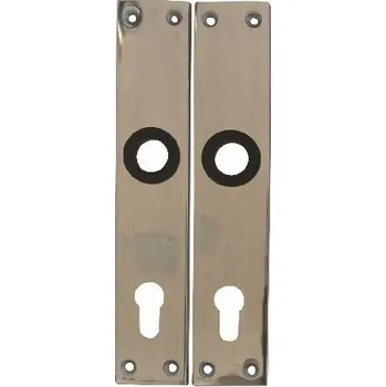 Dveřní kování Dveřní štít na vložku FAB, rozteč 72 a 90mm Varianta: Štít 72mm FAB