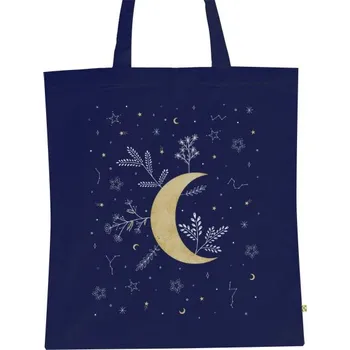 BIO plátěná taška s potiskem Rozkvetlý Měsíc