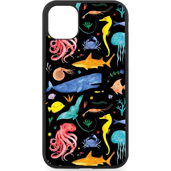 Náhradní kryt pro mobilní telefon Kryt na mobil iPhone SEA NIGHT WORLD iPhone: 12 Mini