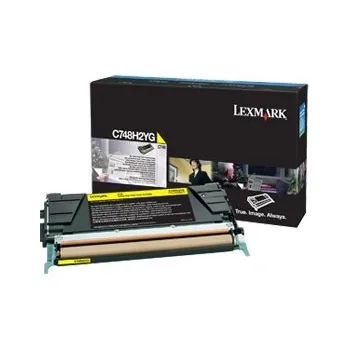 Počítačové příslušenství Toner Lexmark C748H2YG, C748DE, C748DTE, C748E, yellow, high capacity, originál