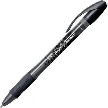 Gelové pero "Gel-ocity Illusion", černá, 0,35 mm, vymazatelné, s víčkem, BIC 943441