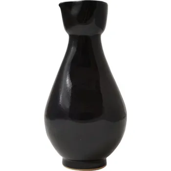 Karafa na sake černá, keramická , 300 ml