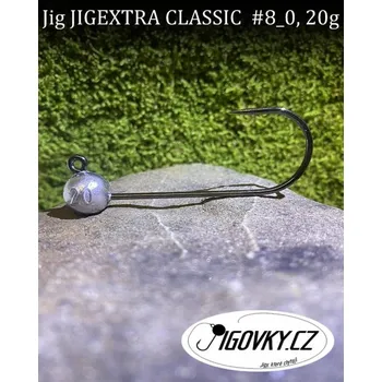 Rybářský háček Jigovky.cz JIGEXTRA CLASSIC #8/0 - 3 ks 20 g