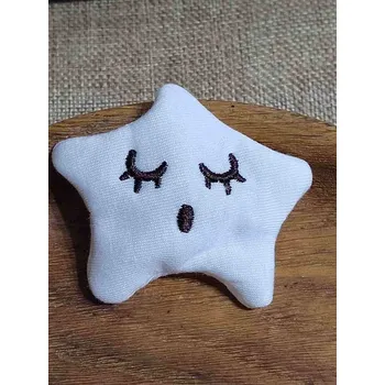 Nášivka Plyšová aplikace s pískátkem hvězdička