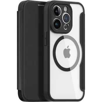Pouzdro na mobilní telefon DUX DUCIS Skin X flipové pouzdro s MagSafe pro iPhone 14 Pro Max - černé