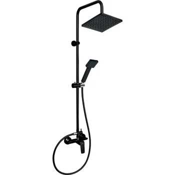 Vodovodní baterie Novaservis Sprchová souprava + sprchová baterie 38062, černá SET043/38,5
